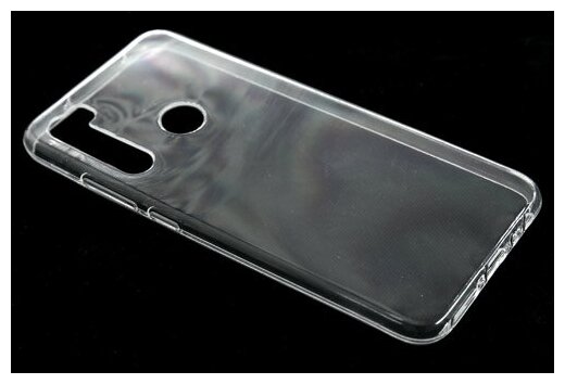 Силиконовый чехол Jack Case для Xiaomi Redmi Note 8 прозрачный