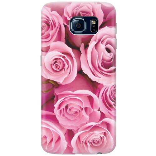 фото Силиконовый чехол на samsung galaxy s6 / самсунг с6 с принтом "букет роз" gosso
