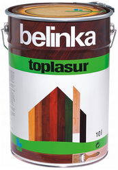 Belinka toplasur. Декоративное лазурное покрытие для дерева, 1 л 14 лиственница