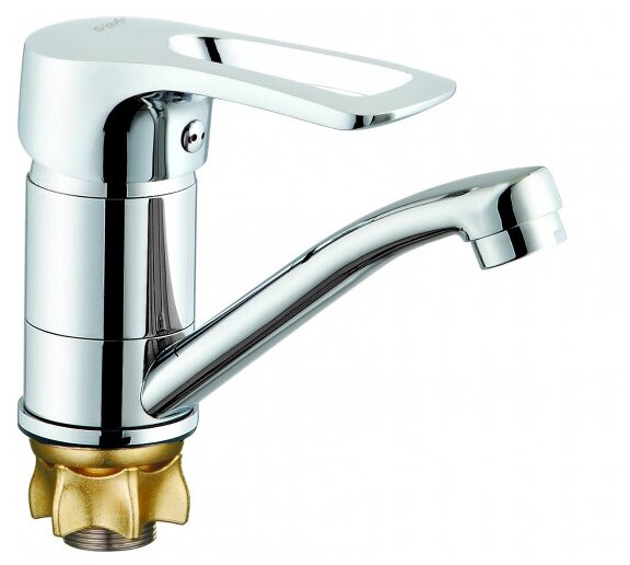 Смеситель GLAUF кухня керам.40мм, гайка 4G4-B181