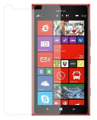 Защитное стекло на Microsoft Lumia 1520, прозрачное, X-CASE