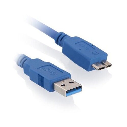 Кабель USB3.0 тип А(m)-microB(9P) 0,5м.