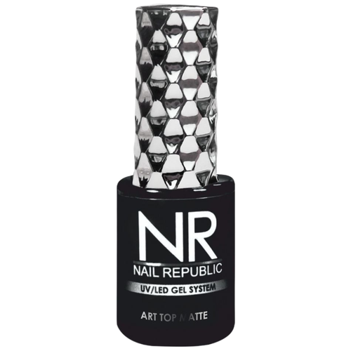 Nail Republic Верхнее покрытие Art Top Matte, 15, 10 мл