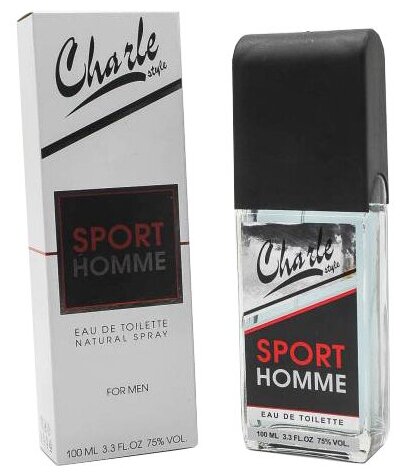 Charle Style Мужской Sport Men Charle Туалетная вода (edt) 100мл