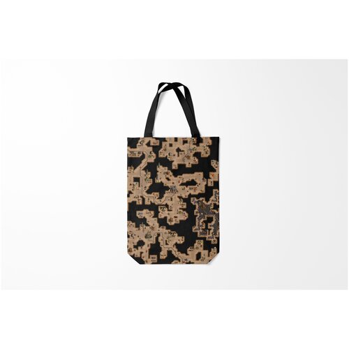 фото Сумка-шоппер / 31х42 см / геймерам / heroes iii dungeon map burnettie