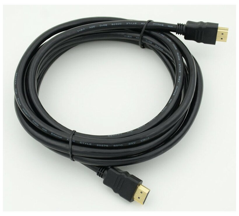 Кабель HDMI (m)/HDMI (m), ver 1.4, 3м. Noname - фото №3