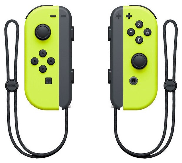 Набор из 2х контроллеров Joy-Con неоновый красный неоновый синий Nintendo Switch