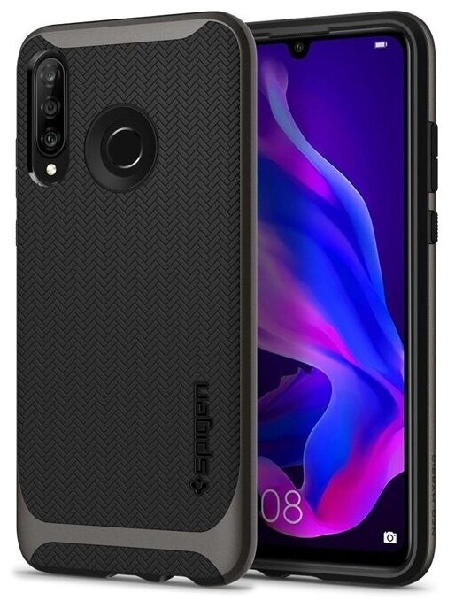 Чехол SPIGEN для Huawei P30 Lite / Nova 4e - Neo Hybrid - Темно-серый - L39CS25742