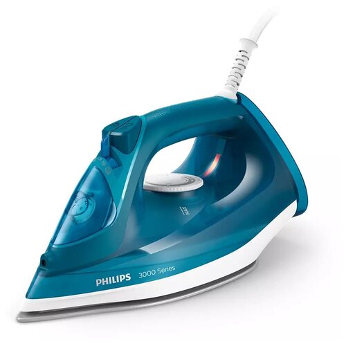 Утюг Philips DST3040, голубой утюг philips dst3040 70 2600вт 200г мин бирюзовый