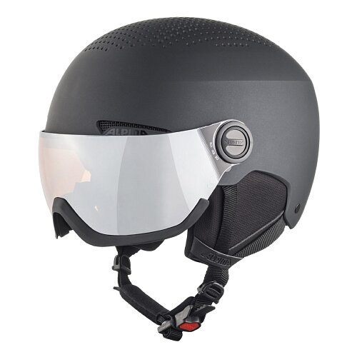 Шлем защитный ALPINA, Arber Visor 2020-2021, 54, black matt шлем защитный alpina arber 2022 23 54 ink matt