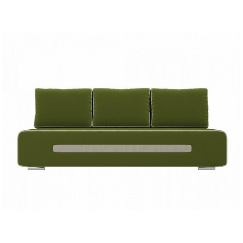 Прямой диван Приам,зеленый
