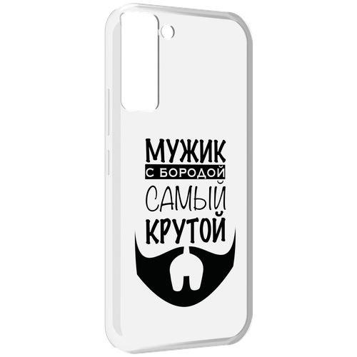 Чехол MyPads крутой-мужик-с-бородой мужской для Tecno Pop 5 LTE / Pop 5 Pro задняя-панель-накладка-бампер чехол mypads крутой ниндзя для tecno pop 5 lte pop 5 pro задняя панель накладка бампер