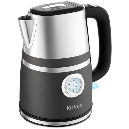 Чайник Kitfort KT-670-1, графит чайник kitfort kt 670 1 graphite 1 шт