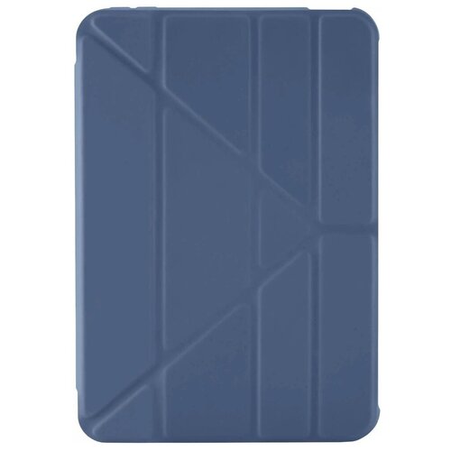 Чеxол-обложка Pipetto для iPad Mini 6 Origami No1 серый (P055-50-S)