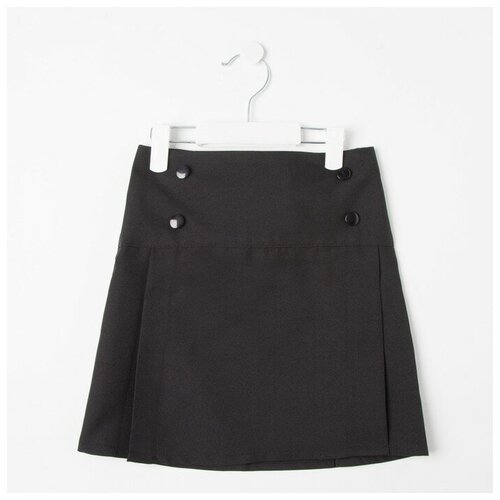 Школьная юбка Мануфактурная лавка, размер 32, черный