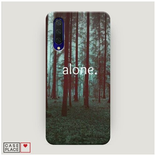 фото Чехол пластиковый xiaomi mi a3 lite alone case place