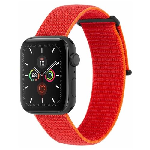 Ремешок Case-Mate Nylon Watch Band для Apple Watch 38/40 мм оранжевый (Reflective Neon Orange)