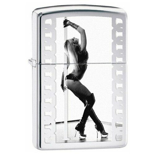 Зажигалка Zippo Pole Dancer 28448 бензиновая