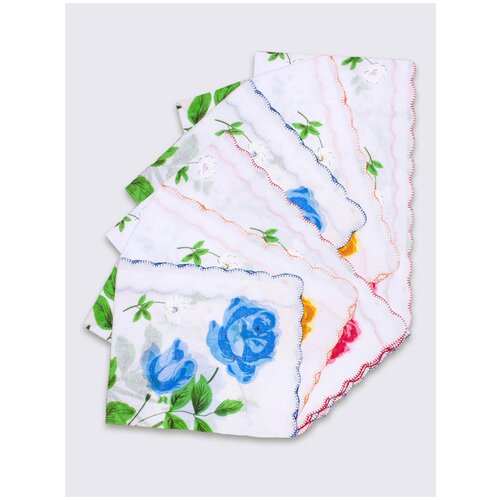 фото 45452-5, набор носовых платков, т. м. etteggy, 30*30 см, 6 шт.