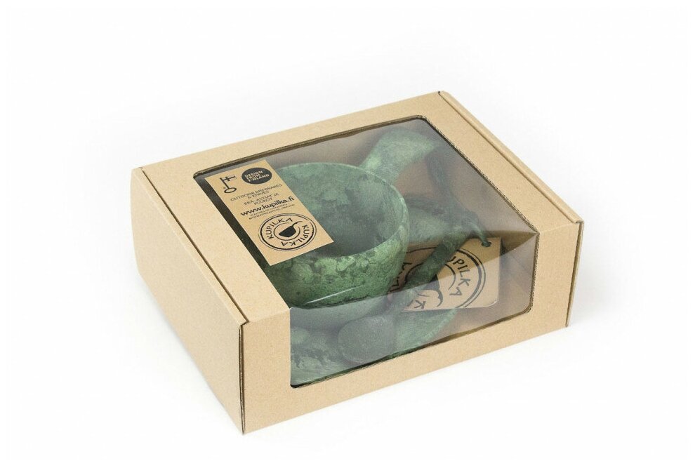 Набор подарочный KUPILKA GIFT BOX, зеленый