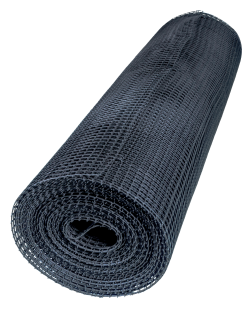 фото Садовая сетка 1,0*20 м (15*15 мм) черная ЭКО