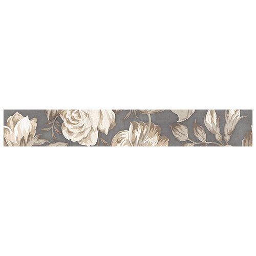 LB-CERAMICS Fiori Grigio Бордюр 2 1506-0100 9х60