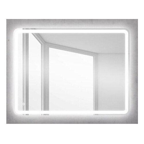 фото Зеркало belbagno spc с встроенным светильником и сенсорным выключателем 60 spc-mar-600-800-led-tch