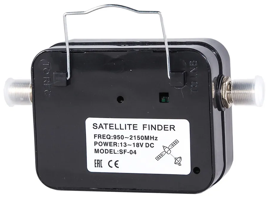 Комплект: Прибор стрелочный для настройки спутниковых антенн Green line SatFinder SF-04 Измеритель сигнала + кабельная сборка 25см