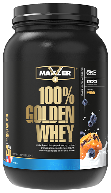 Maxler Golden Whey 908 г Клубника