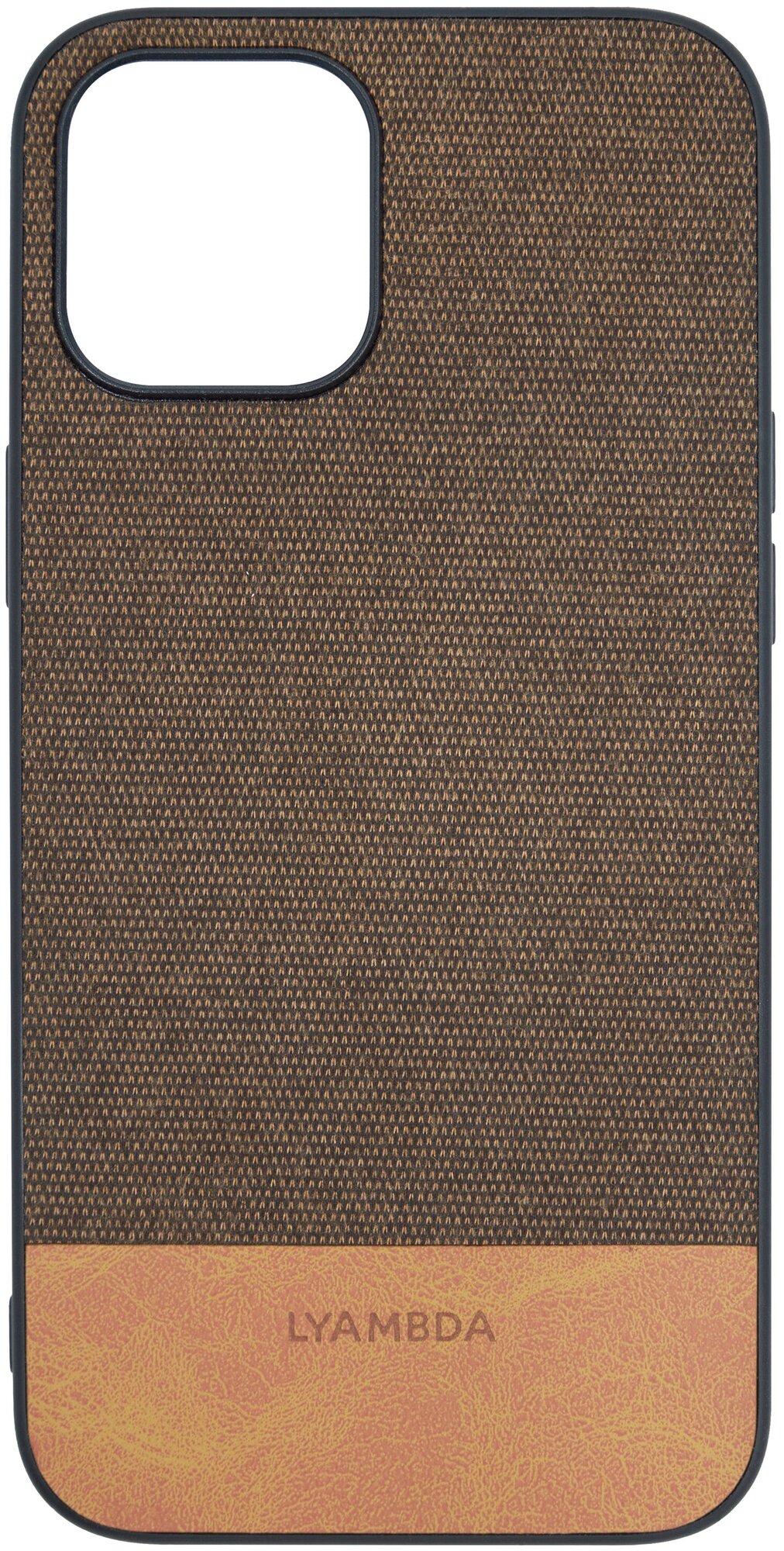 Чехол LYAMBDA CALYPSO для iPhone 12 Pro Max (LA03-1267-BR) Brown