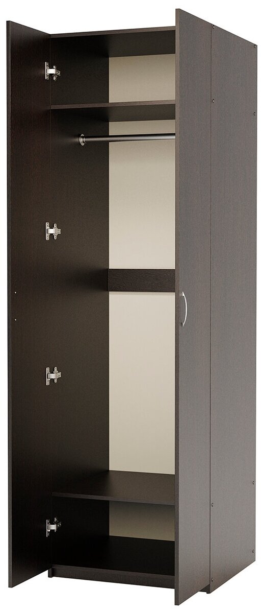 Шкаф для одежды Шарм-Дизайн ДО-2 80х60х220 венге