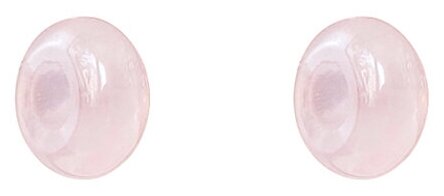 Серьги конго Strekoza Collection, кварц, размер/диаметр 10 мм, розовый