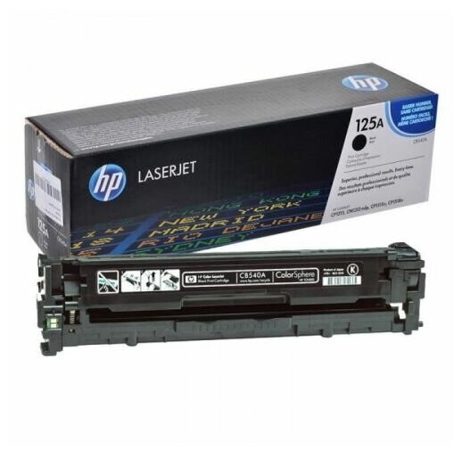 Картридж HP 125A CB540A для принтера color LaserJet CP1215/1515/CM1312 чёрный