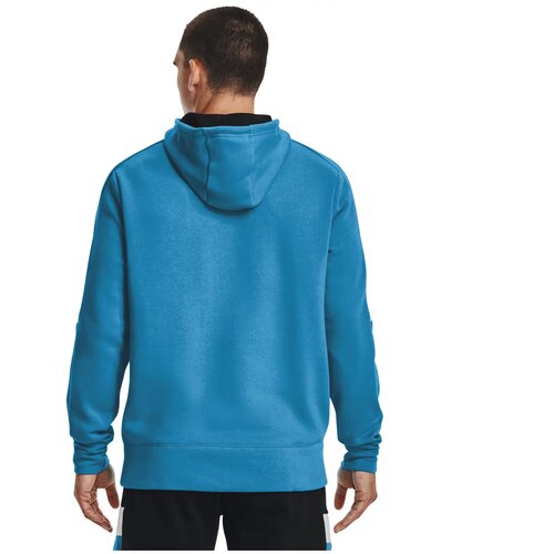 фото Толстовка under armour ua baseline fleece p/o hoody мужчины 1366528-422 sm