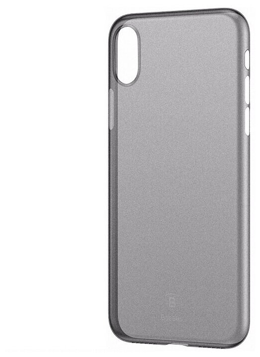 Чехол для iPhone XS Max Baseus Wing Case (черный прозрачный)