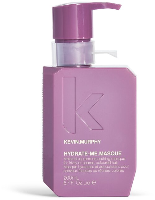 Kevin.Murphy маска для интенсивного увлажнения HYDRATE-ME.MASQUE, 200 г, 200 мл, бутылка