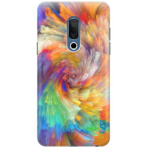 фото Re:pa накладка transparent для meizu 15 с принтом "акварельная красота"