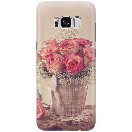 RE: PAЧехол - накладка ArtColor для Samsung Galaxy S8 с принтом Винтажные розы re paчехол накладка artcolor для honor 9 с принтом винтажные розы