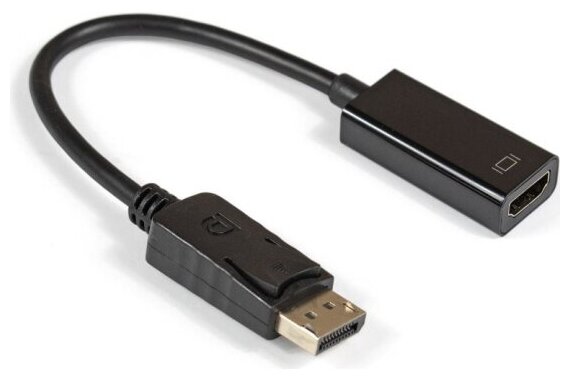 Переходник HDMI (F) - DisplayPort (M) с кабелем 15см Орбита OT-AVW58