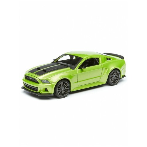 Машинка Ford Mustang Street Racer 31506, 1:24, Maisto maisto 1 24 ford 2014 mustang street racer special edition metal luxury vehicle diecast pull back cars model toy collection