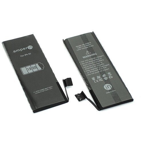фото Аккумуляторная батарея amperin для apple iphone 5s 3,8v 1800mah oem