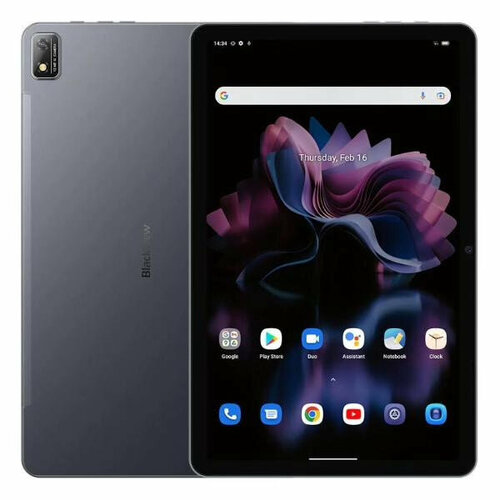 Blackview Tab 16 8256Gb LTE Meteorite Grey Unisoc Tiger T616 20GHz8192Mb256GbGPSWi-FiLTEBluetoothCam1102000х1200Android 1838500₽