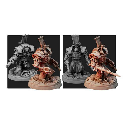 Фигурка Претор Сынов Хоруса Аббадон Разоритель Warhammer 40k размер 40мм