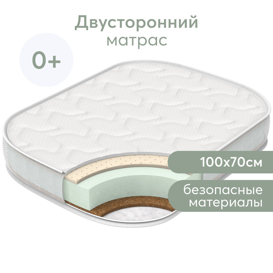 95021, Матрас детский Happy Baby 100х70 см,