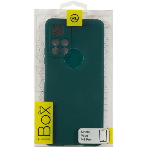 Чехол iBox Case для Xiaomi Poco M4 Pro 5G Green (Зеленый) чехол ibox case для xiaomi poco m4 pro 5g прозрачный