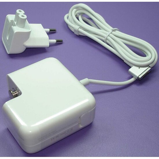 Блок питания (сетевой адаптер) VBPARTS для ноутбуков Apple 14.85V 3.05A 45W MagSafe 2 T-shape REPLACEMENT