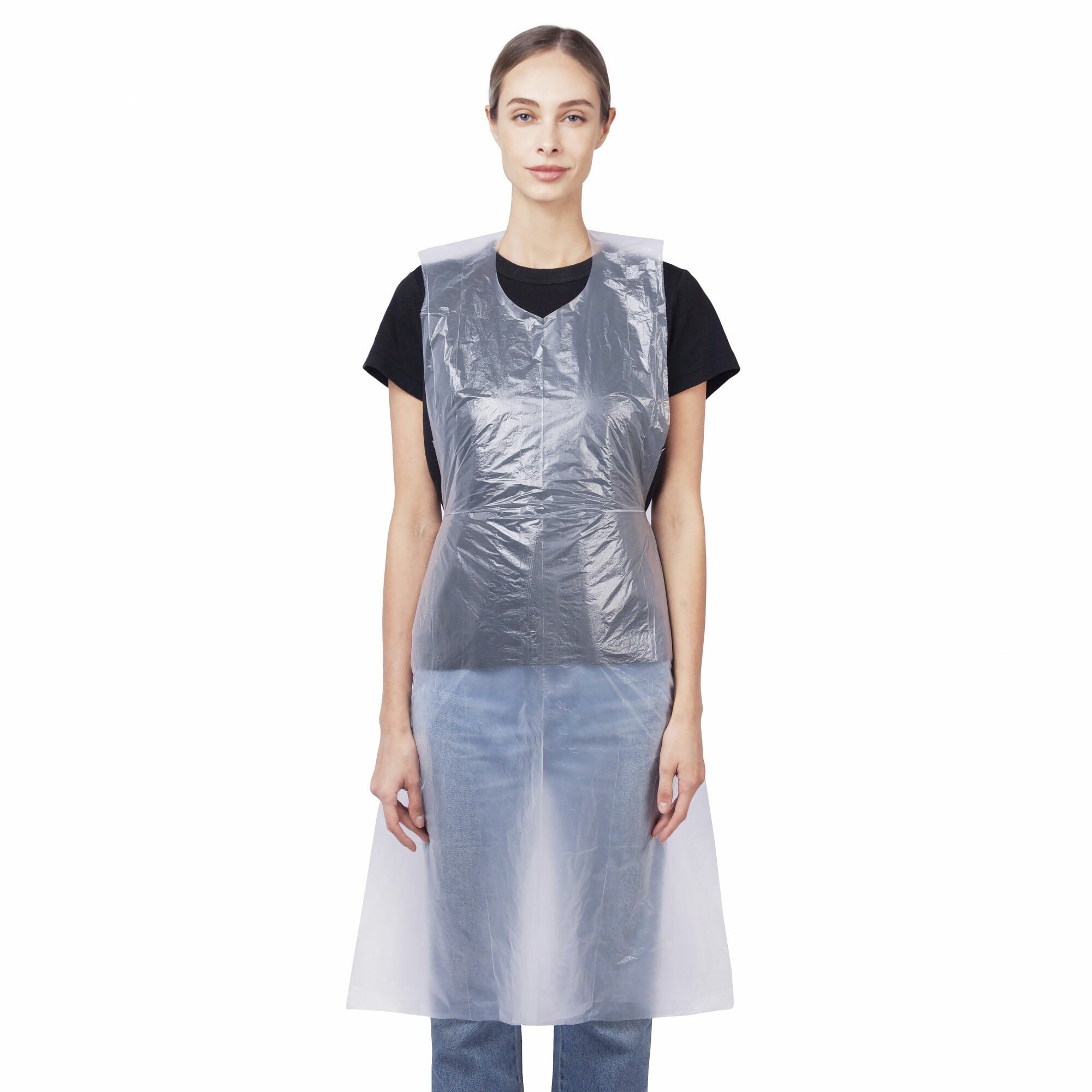 фото Фартуки полиэтиленовые влагозащитные, размер М 48-50