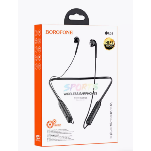 наушники гарнитура bluetooth be45 sports borofone черная Наушники для спорта BOROFONE E 52 (black)