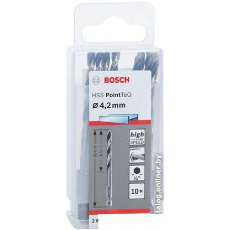 Набор сверл Bosch 2608577544 (10 шт)