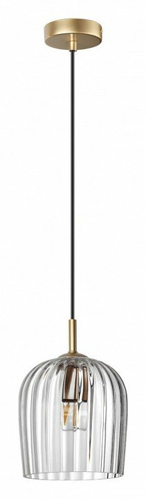 фото 6551/1 SUSPENTIONI LN23 200 матовое золото Подвес E14 1*40W 220V ELLIE